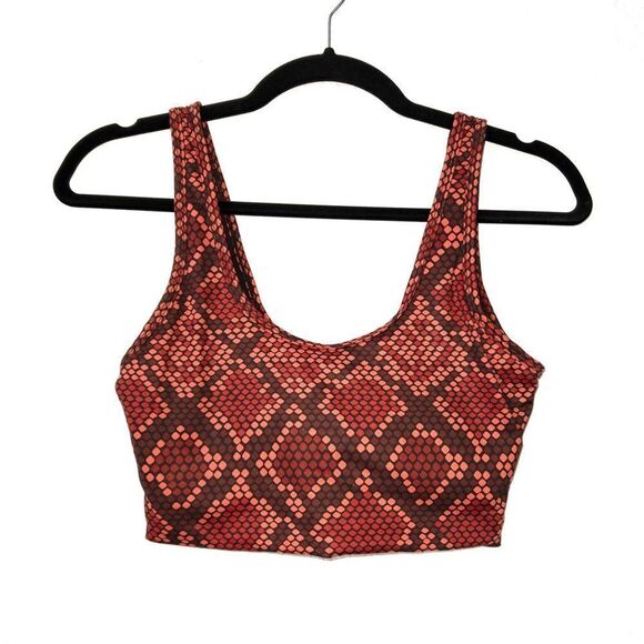 Balance Athletica‎ Red Copperhead Ascend Sports Bra Size Small - Picture 4 of 8